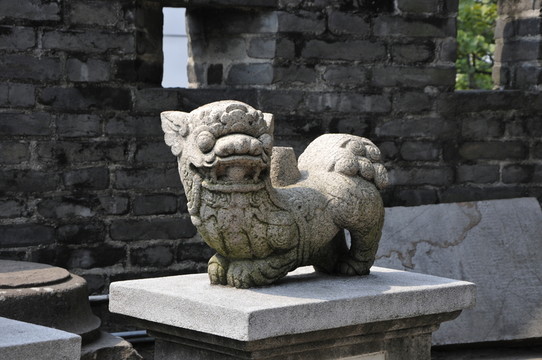 越秀公園 石獅子