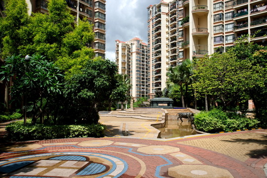 景觀園林高檔小區(qū)