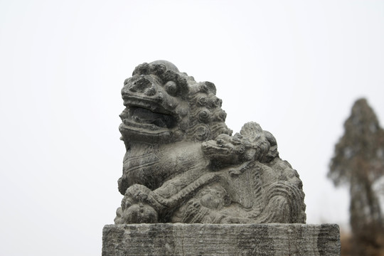 大伾山石雕