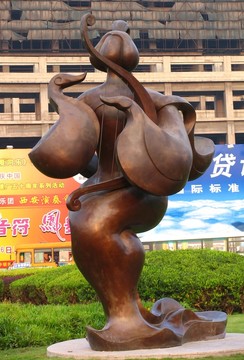西安市 唐仕女群雕