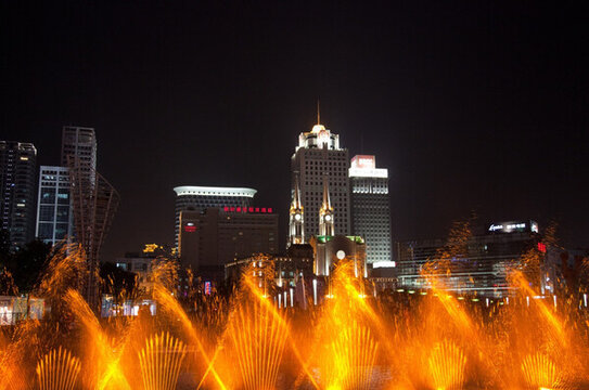 寧波天一廣場(chǎng)夜景