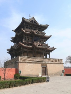 山西萬榮后土祠秋風(fēng)樓
