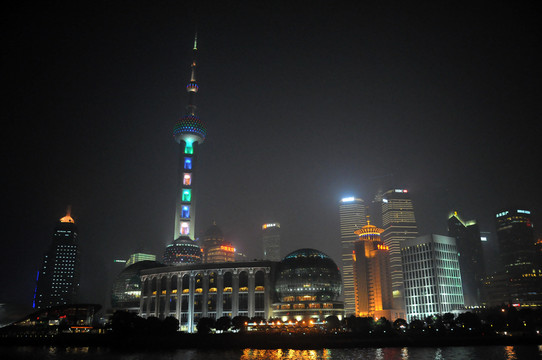 東方明珠夜景