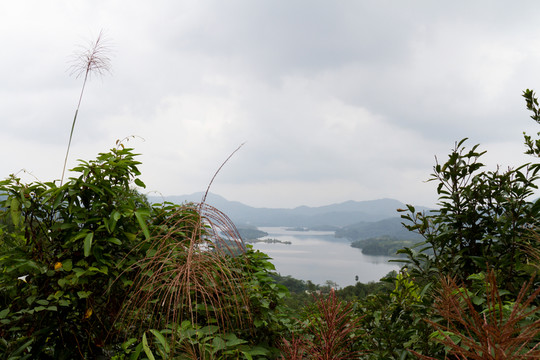 防城港 小峰水庫(kù) 全景