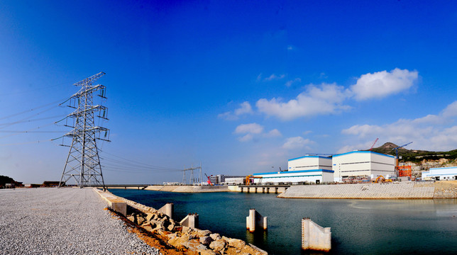 工程建設(shè) 陽(yáng)江核電全景