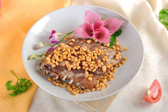 黃豆烤豬大排