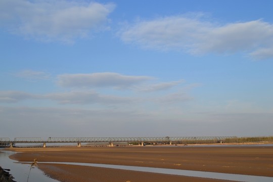長(zhǎng)東黃河鐵路大橋