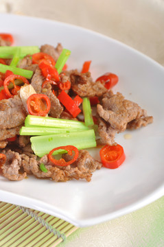 小炒黃牛肉