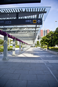 出租車站臺(tái)