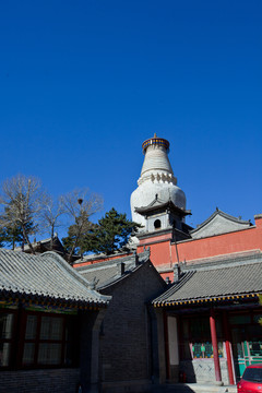 五臺山大白塔