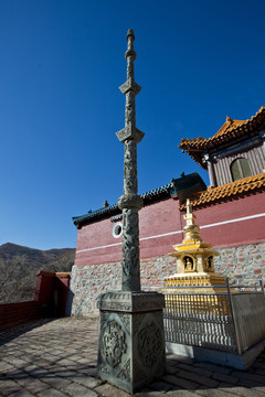 五臺山幡桿