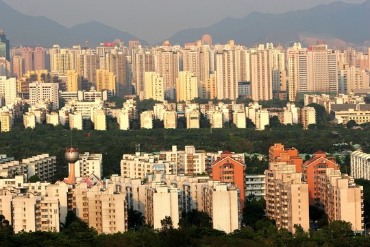 深圳市區(qū) 建筑群