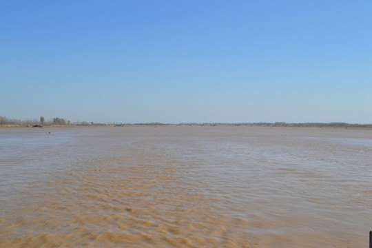 青莊險工段黃河