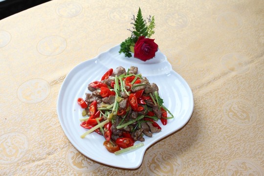 泡椒爆羊肉