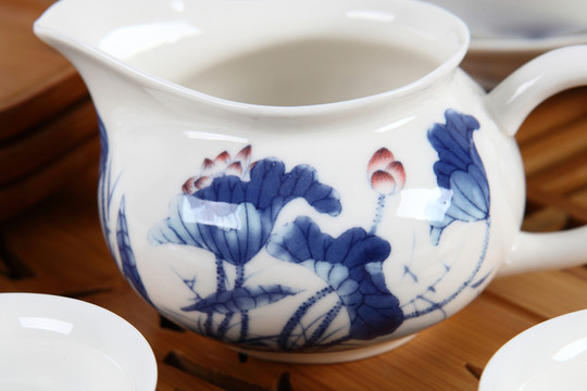 青花茶具