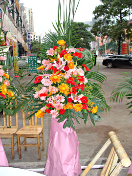 開業(yè)花籃
