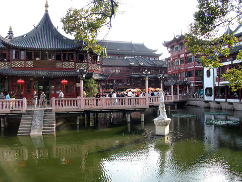 上海豫園 湖心亭茶樓