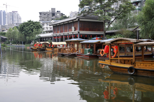 荔灣湖公園 游船