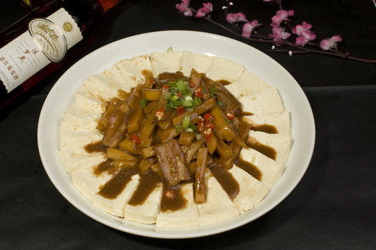 土豆條醬豆腐