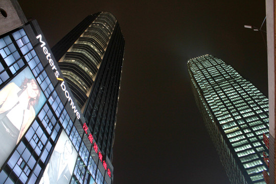 重慶解放碑夜景