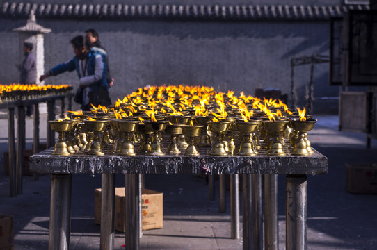 祈福油燈