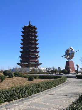 一座塔
