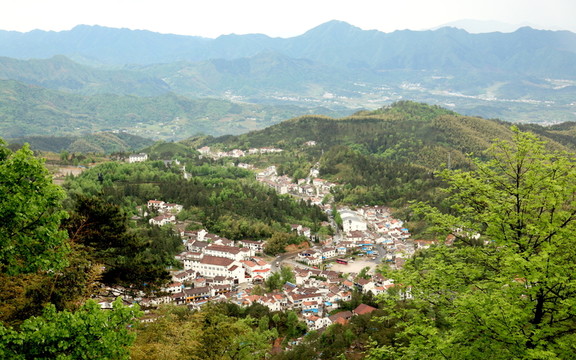九華山小鎮(zhèn)