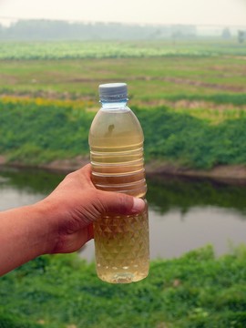 山西汾河河津段污染的水質(zhì)