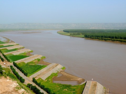 黃河堤壩