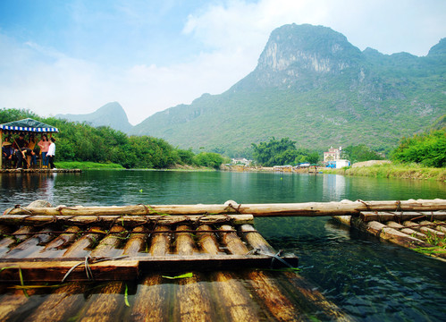 陽朔遇龍河