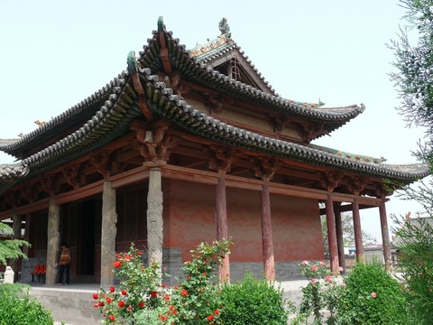 山西萬榮東岳廟