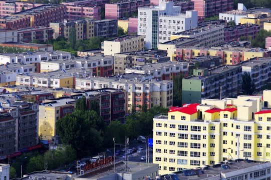城市空間 烏魯木齊建筑群