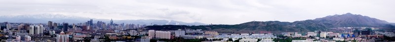 烏魯木齊180度全景圖