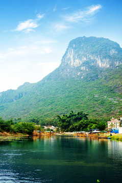 陽朔遇龍河風(fēng)光
