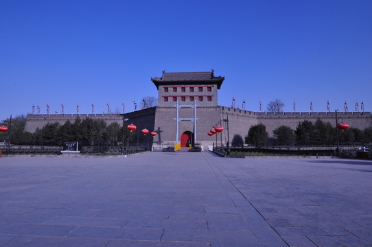 西安南門大場(chǎng)景