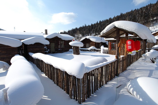 雪鄉(xiāng)風(fēng)光