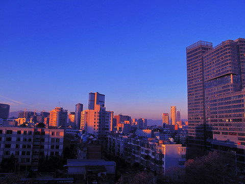 云南省昆明 市區(qū)一角