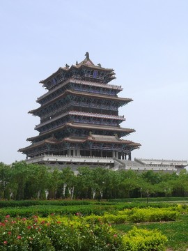 山西永濟(jì)鸛雀樓