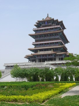 山西永濟(jì)鸛雀樓