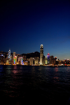 香港 香港夜景 香港維多利亞港 香港大都會