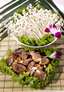 金針磨 鮮香菇