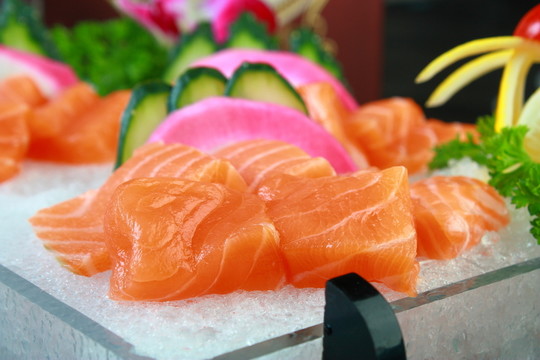 三文魚刺身