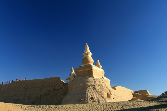 內(nèi)蒙古額濟(jì)納旗黑城遺址