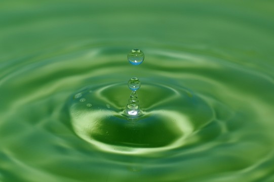 水滴 波紋