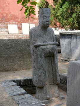 山西芮城城隍廟石人