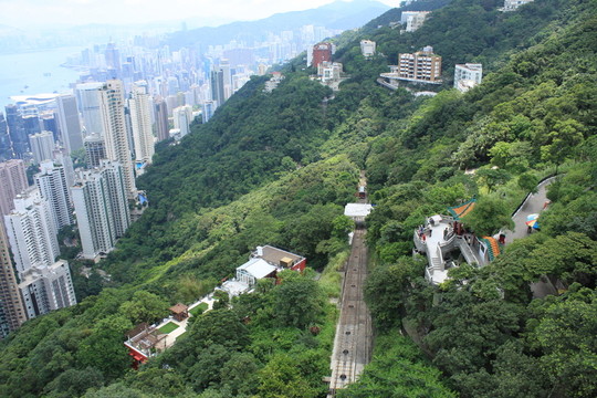 香港 香港太平山 觀景臺