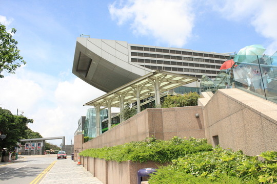 香港 香港街景 香港太平山 凌霄閣