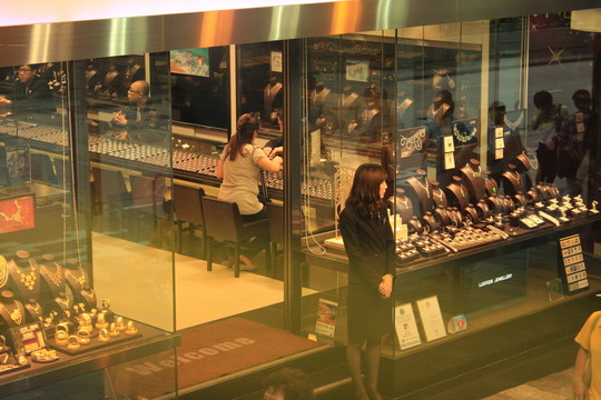 香港 香港街景 香港珠寶店