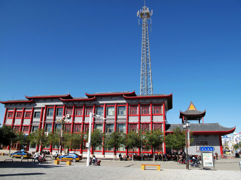 阿拉善盟阿 獨特風格的建筑