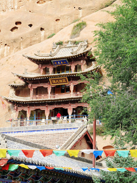 甘肅南裕馬蹄寺